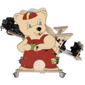Fotelik rehabilitacyjny pionizator dla dzieci Miś